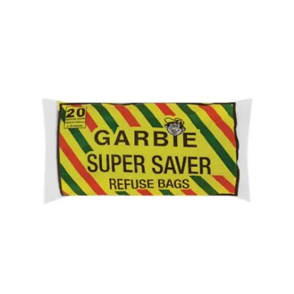 GARBIE SUPER SAVER REFUSE BAG 20`S EACH