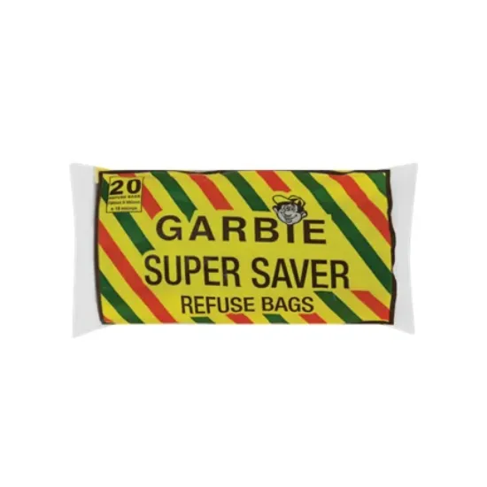 GARBIE SUPER SAVER REFUSE BAG 20`S EACH