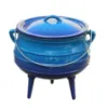 LKS NO.3 CAST IRON POTJIE BLUE 7.8LT