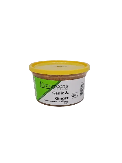 EVERGREENS GARLIC & GINGER 500G